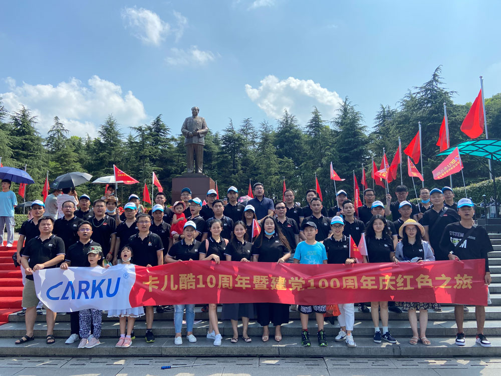 The travel to celebrate the 10th anniversary of Carku