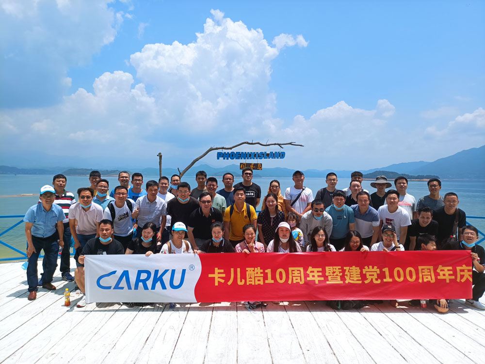 The travel to celebrate the 10th anniversary of Carku