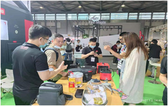 Carku “Electricity+1300” at 2021 ISPO Shanghai Show