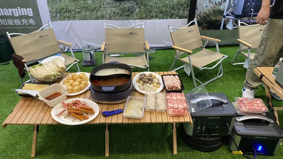 CARKU Carried Lithium Iron Safe Portable Power Station at Shenzhen Outdoor Show