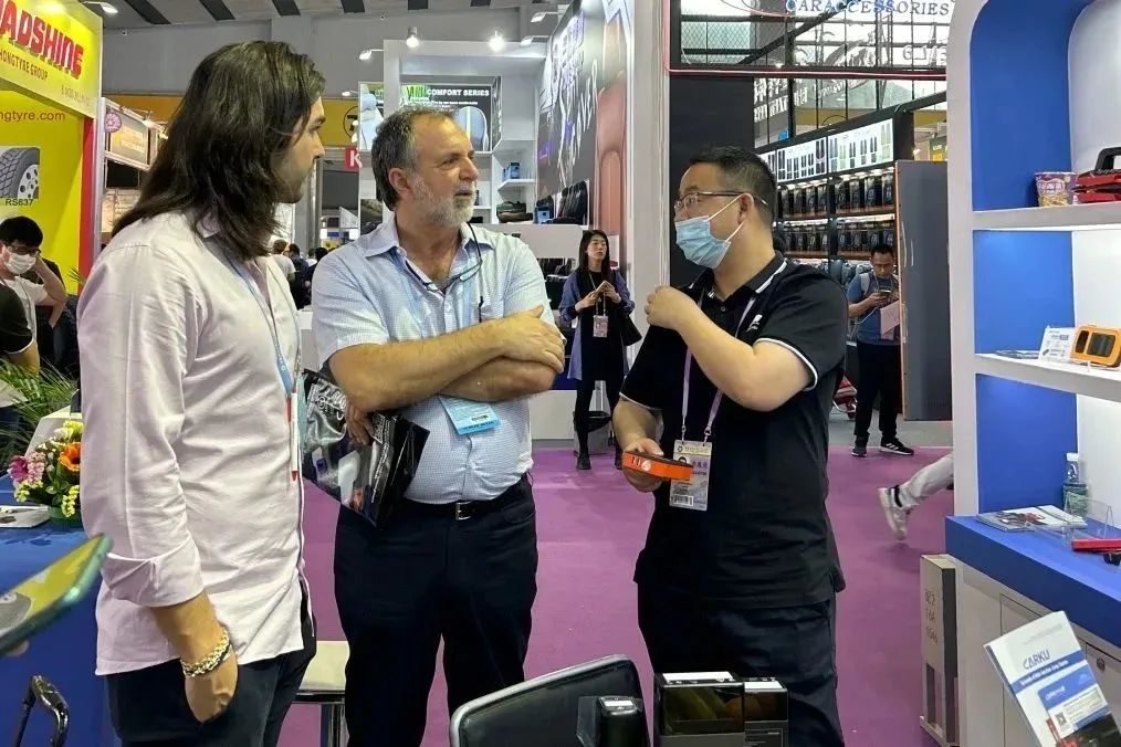 Carku appearance at the&nbsp;Canton Fair, working together to welcome thousands of merchants