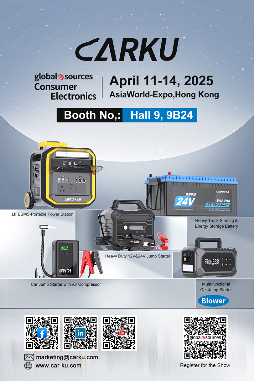 Carku at Hong Kong Global Sources Consumer Electronics Expo 2025