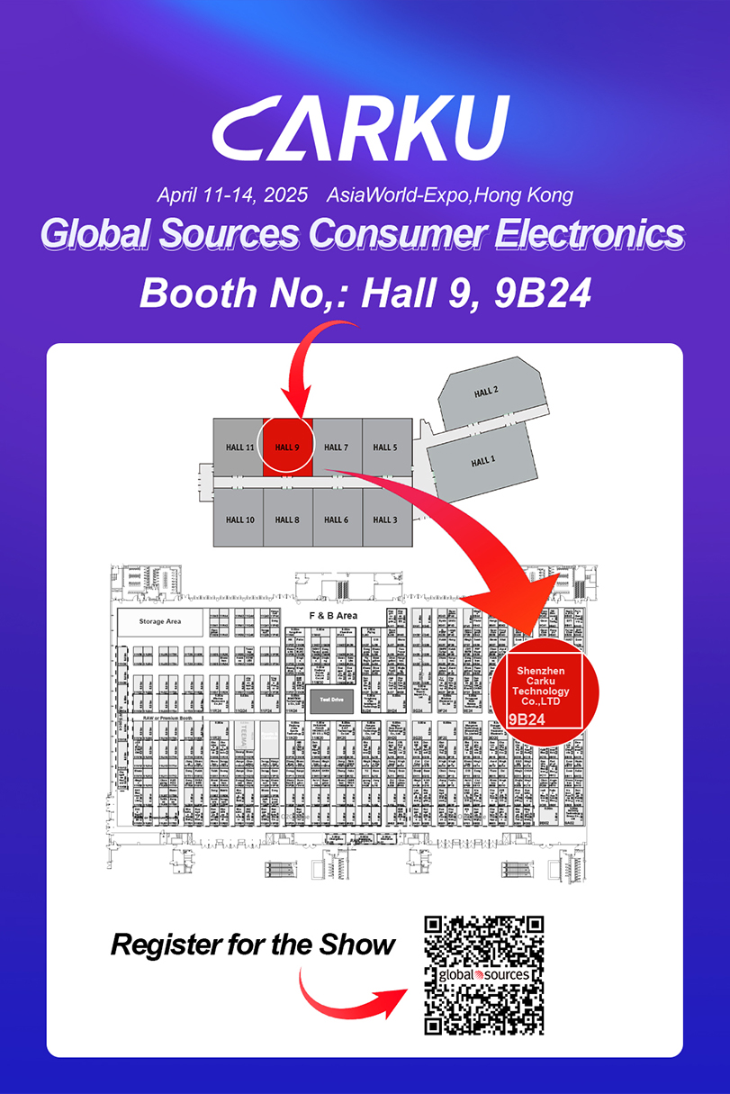 Carku at Hong Kong Global Sources Consumer Electronics Expo 2025