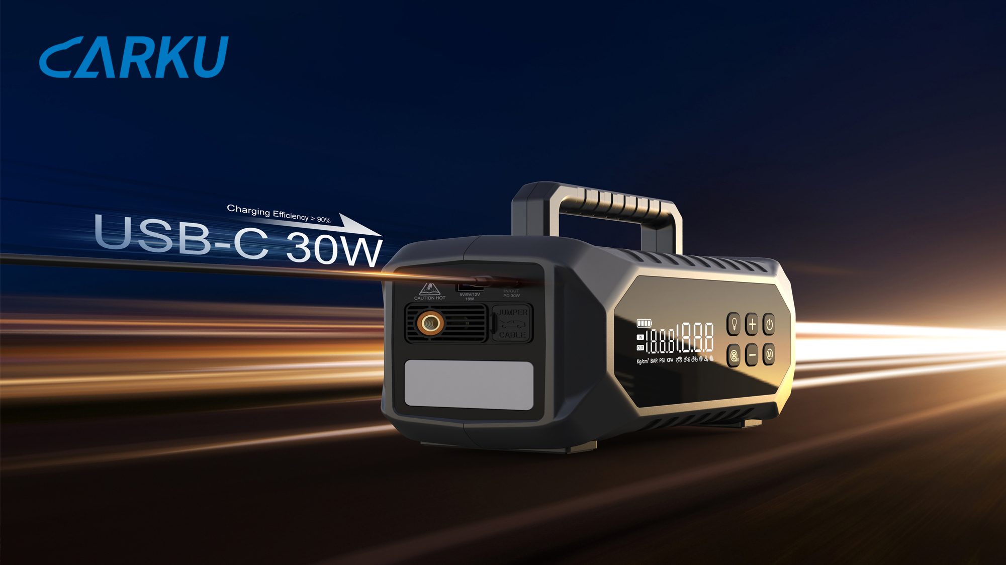 Carku Launches Next-Gen Car Jump Starter: The Ultimate Multi-Tasker for Outdoor Enthusiasts