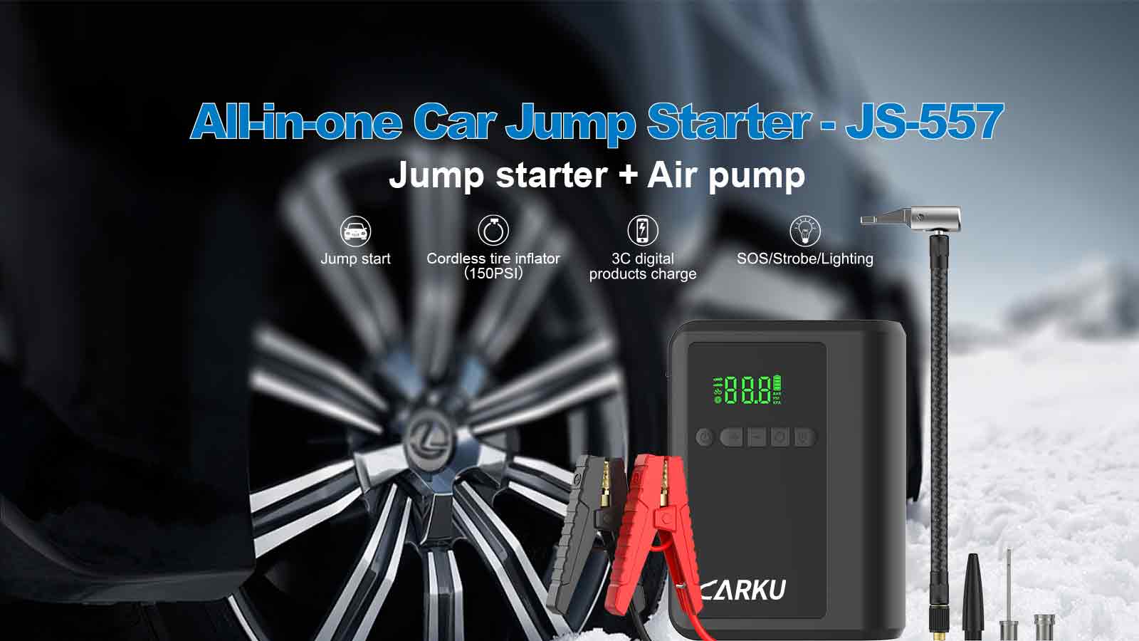 How to Charge a Portable Jump Starter: Step-by-Step Guide by CARKU