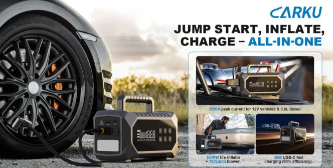 What Is The Best Tire Inflator Jump Starter