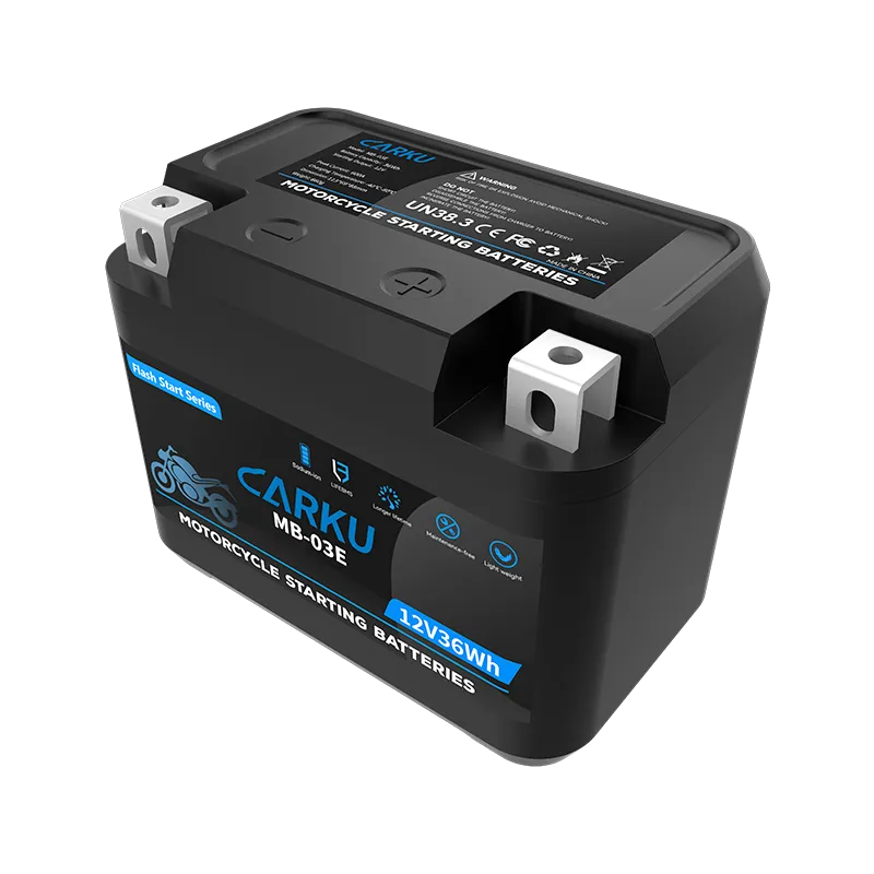 CARKU 12V Starting Battery for Motorcycles