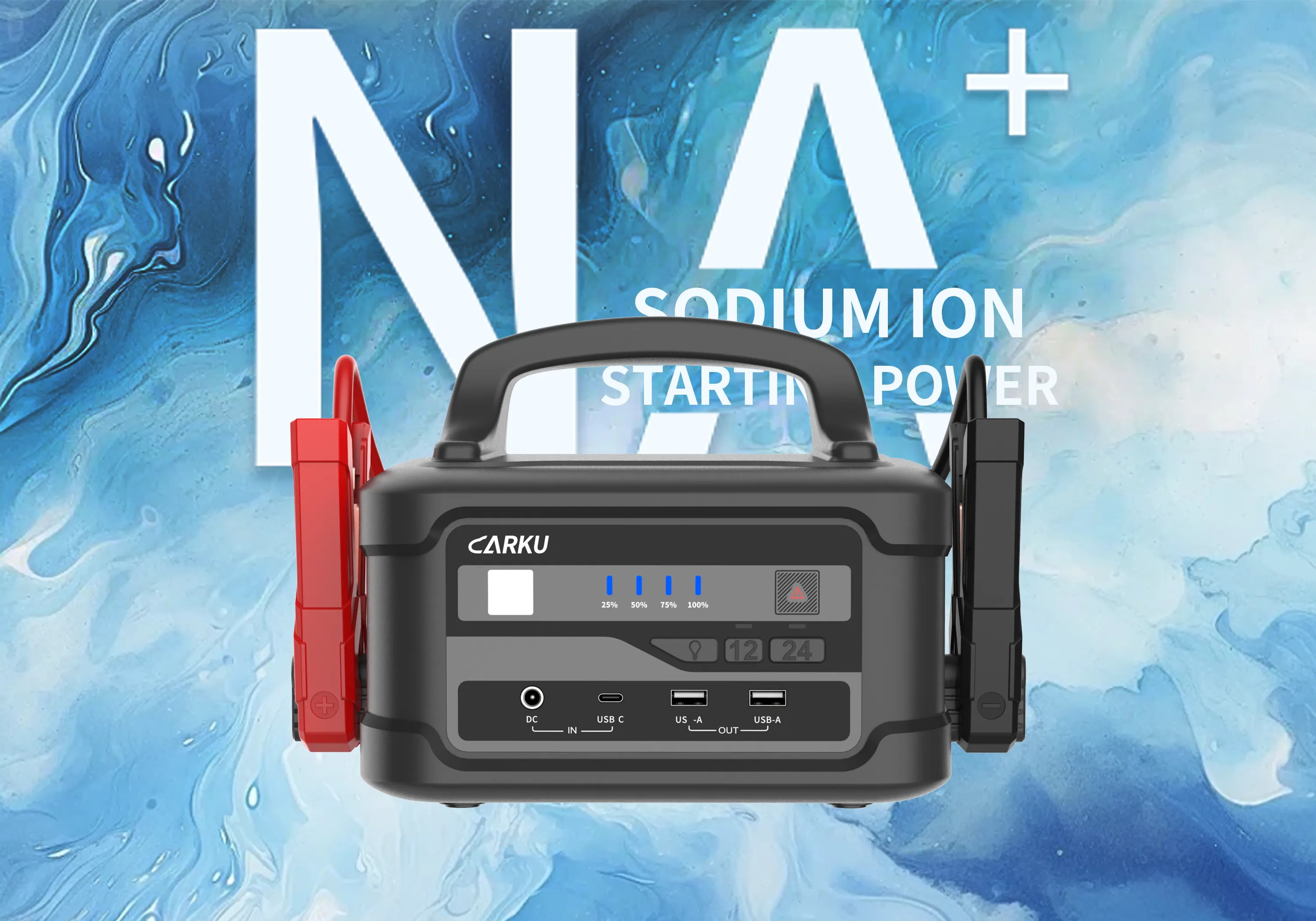 CARKU 7000A Heavy duty jump starter for Semi Truck