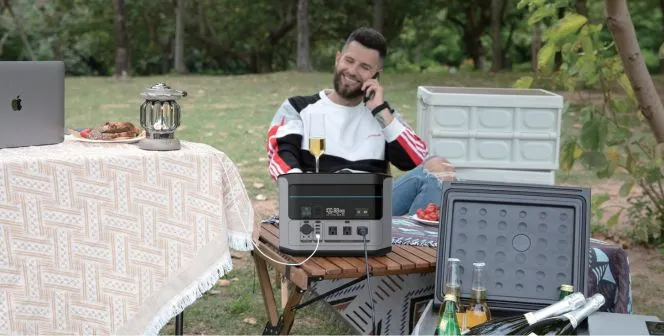 768Wh High-Capacity | 1000W Pure Sine Wave Power