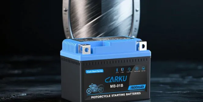 Advanced BMS-Integrated 12V LiFePO4 Battery for 150cc Motorcycles