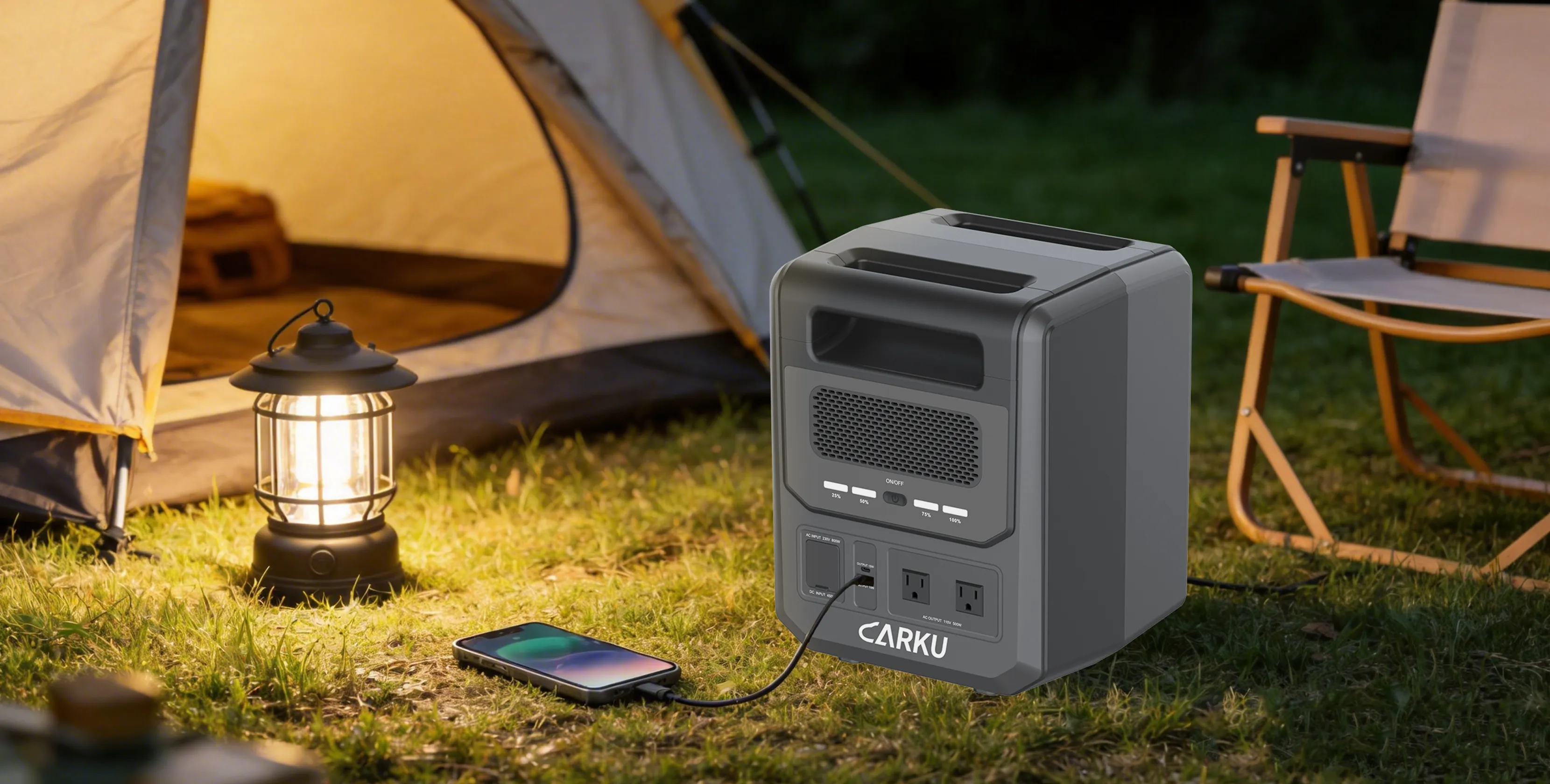 Charge & Use | Dual-Source Power Supply